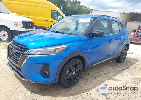 2021 Nissan Kicks Sr Xtronic Cvt z USA, uszkodzony, nr VIN 3N1CP5DV1ML559600